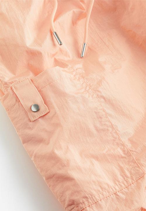 H&M - Nylon parachute trousers - apricot