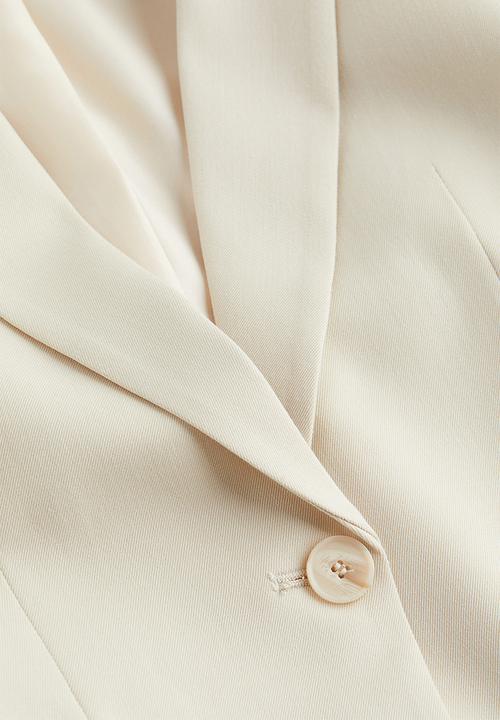 H&M - Fitted jacket - white