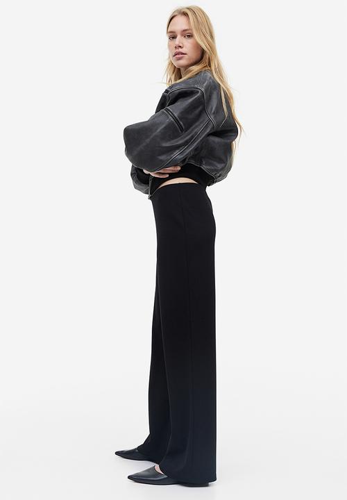 H&M - Jersey trousers - black