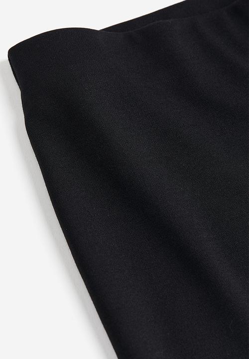 H&M - Jersey trousers - black