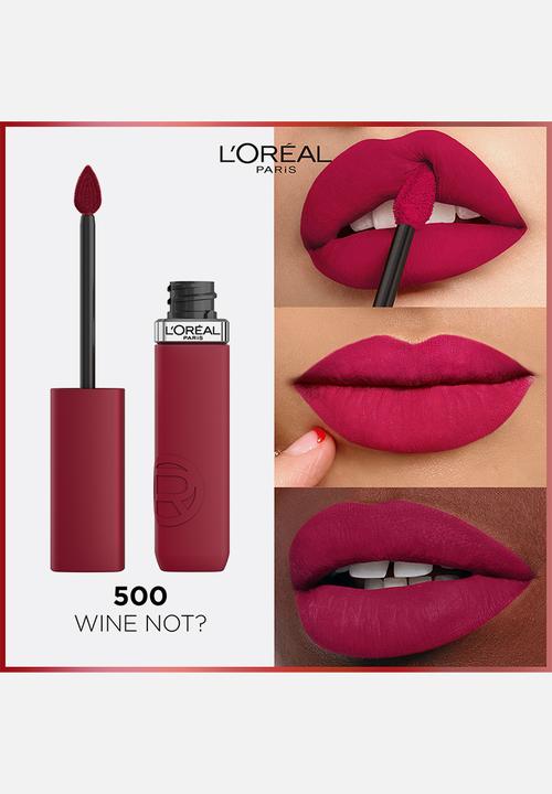 L'Oreal Paris - Infaillible Matte Resistance Liquid Lipstick - 500 Wine Not