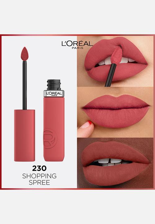 L'Oreal Paris - Infaillible Matte Resistance Liquid Lipstick - 230 Shopping Spree