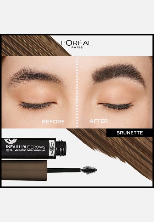 L'Oreal Paris - Infaillible Brows Volumizing Brow Mascara - 3.0 Brunette