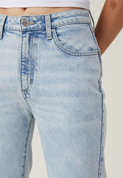 Cotton On - Slim straight jean - palm blue