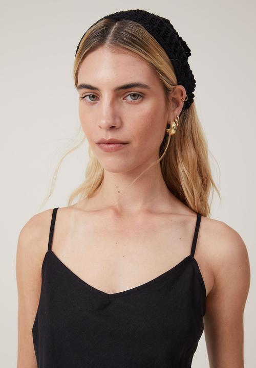 Cotton On - Haven slip midi dress - black