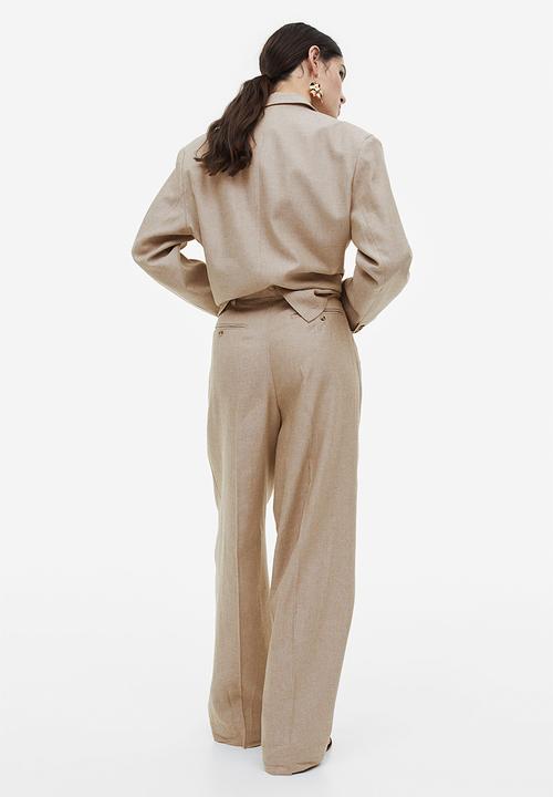 H&M - Tailored trousers - beige