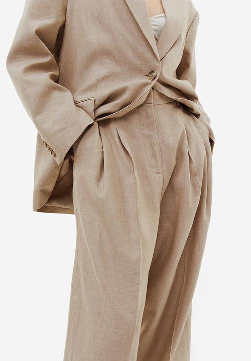 H&M - Tailored trousers - beige