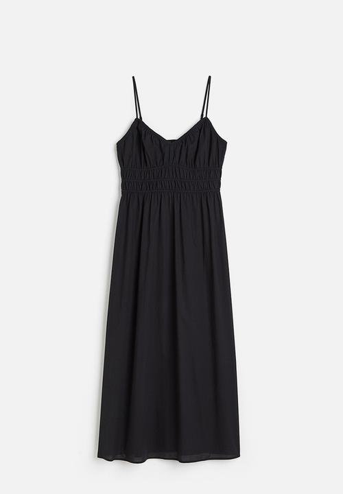 H&M - Smock-waisted dress - black