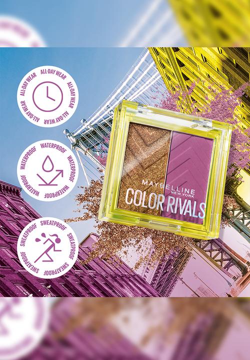 Maybelline - Color Rival Eyeshadow -  Urban X Wild