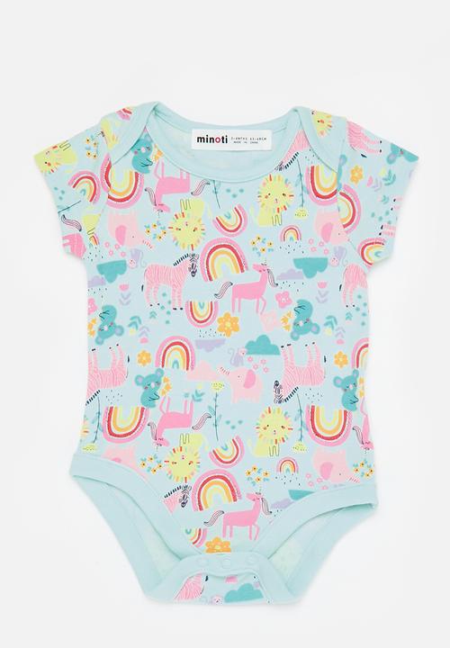 MINOTI - 2 pack bodysuit - turquoise
