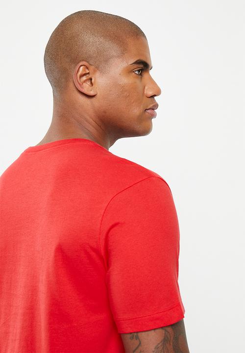 Nike - Nsw tee good chest swsh fs - university red/black