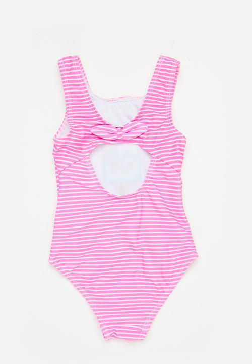 MINOTI - Swimsuit with applique - pink