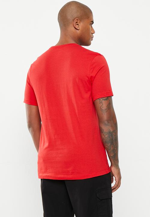 Nike - Nsw tee new jdi swsh fs - university red/black