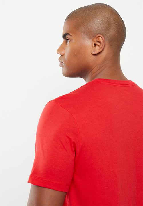 Nike - Nsw tee new jdi swsh fs - university red/black