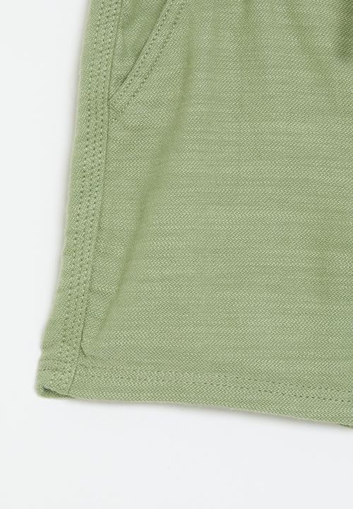 H&M - Cotton shorts - green