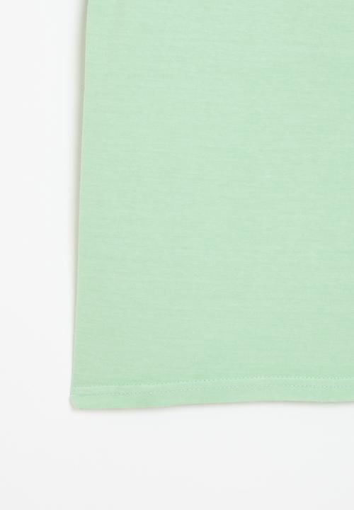 Billabong  - Boys throwback arch short sleeve tee - powder blue
