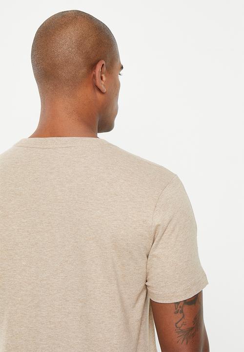 adidas Performance - M mel tee - tan