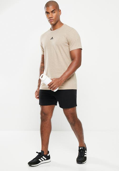 adidas Performance - M mel tee - tan