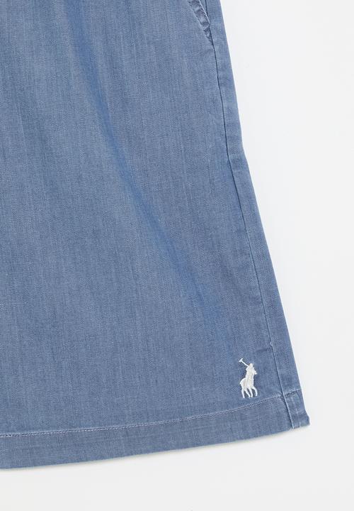 POLO - Boys pjc denim short - blue
