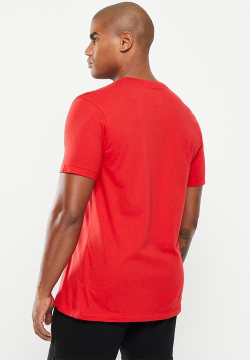 Nike - Nsw tee icon ft frnch fs - university red/white