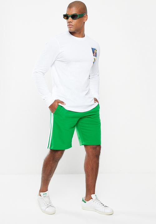 adidas Originals - 3 Stripes short m - green