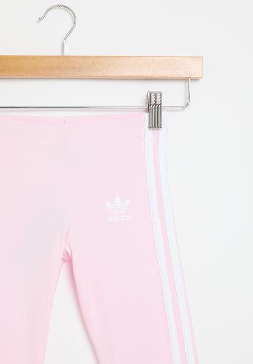 adidas Originals - 3 stripes legging y - clear pink