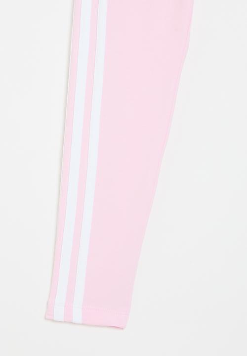 adidas Originals - 3 stripes legging y - clear pink