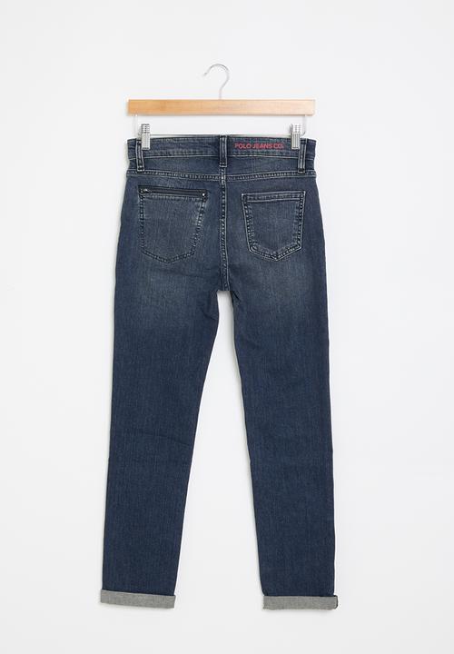 POLO - Boys jayden slim fit jean - stone wash