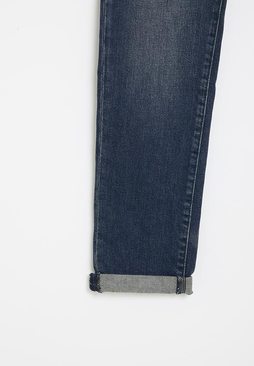 POLO - Boys jayden slim fit jean - stone wash