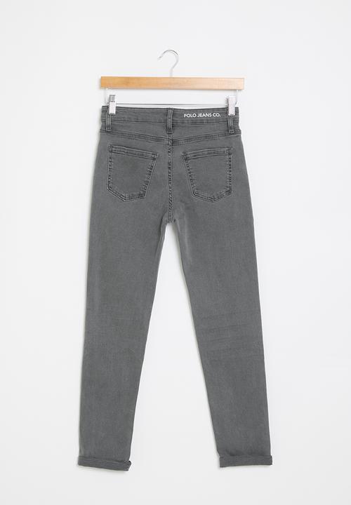 POLO - Boys gavin slim fit jean - oyster