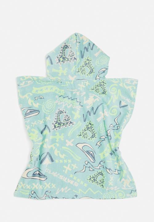 Quiksilver - Hoodie towel - pastel turquoise 