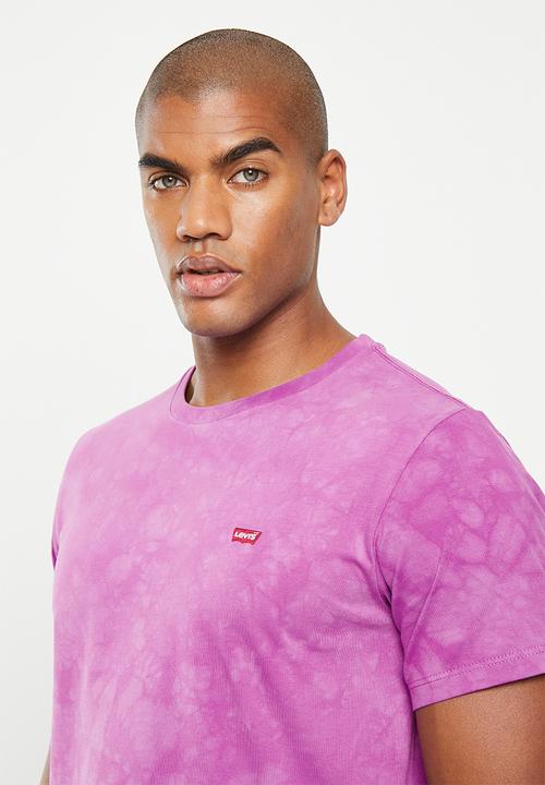 Levi’s® - Short sleeve original hm tee - allover finish iris orchid