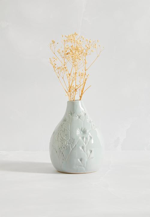 H&S - Stora vase - leafy 