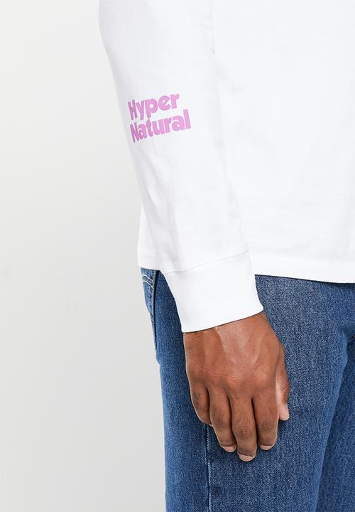 Levi’s® - Long sleeve standard graphic tee seasonal batwing - purple 