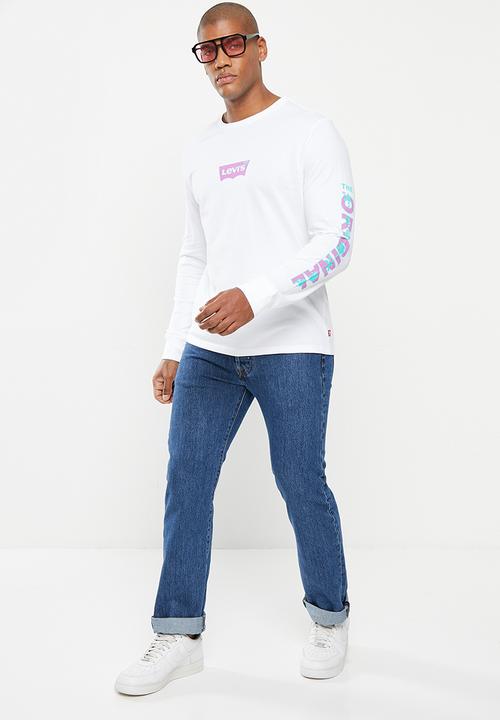 Levi’s® - Long sleeve standard graphic tee seasonal batwing - purple 