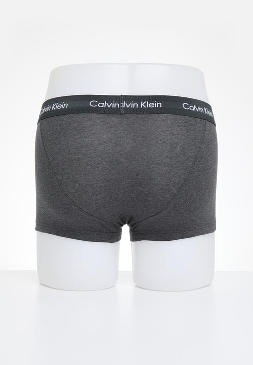 Calvin Klein - Ck low rise trunk 3 pack underwear - multi