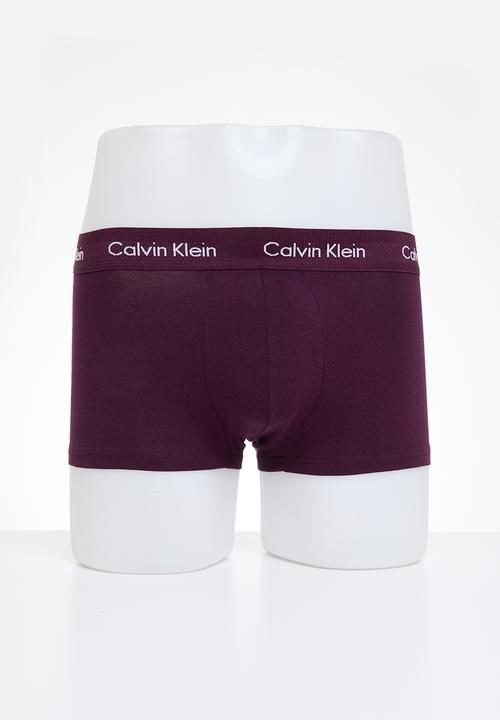 Calvin Klein - Ck low rise trunk 3 pack underwear - multi