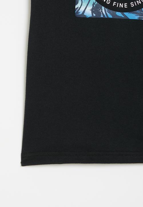 Quiksilver - Boardshort linked short sleeve boy - black