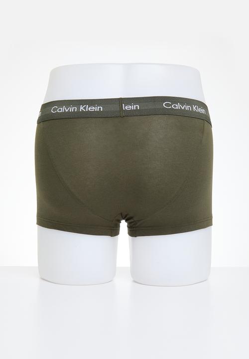 Calvin Klein - Ck low rise trunk 3 pack underwear - multi