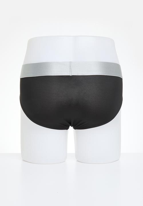 Calvin Klein - Ck hip brief 3 pack bottoms - black 