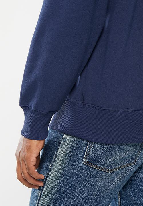Cotton On - Oversized graphic sweater - indigo & beatnik