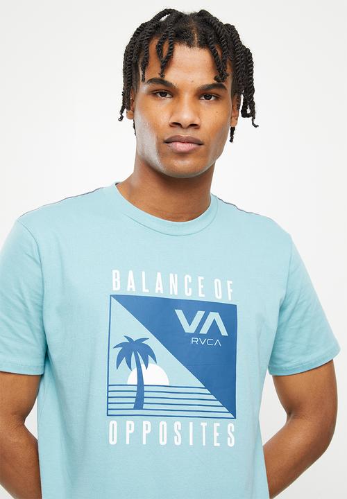 RVCA - Kingstown short sleeve - nile blue 