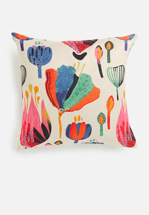 Hertex Fabrics - Electric cushion cover - multi
