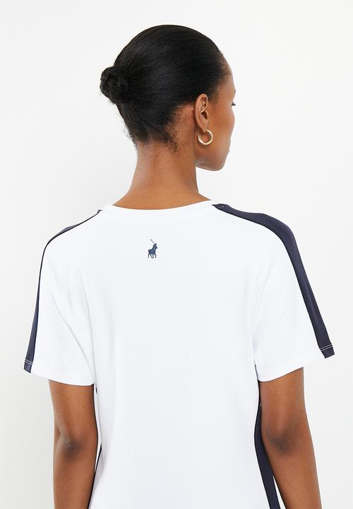 POLO - Skylar paneled ms dress - ecru