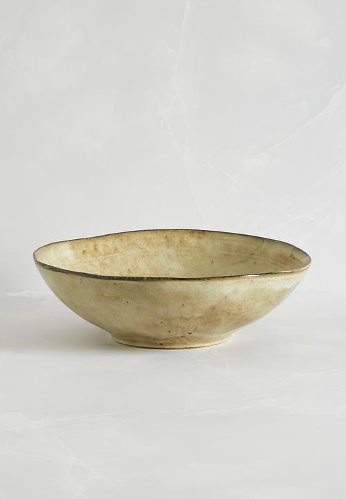 Luno large serving bowl - Natural