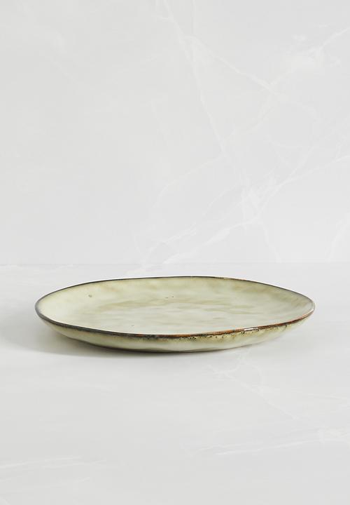 Sixth Floor - Jenin side plate set of 4 - moody