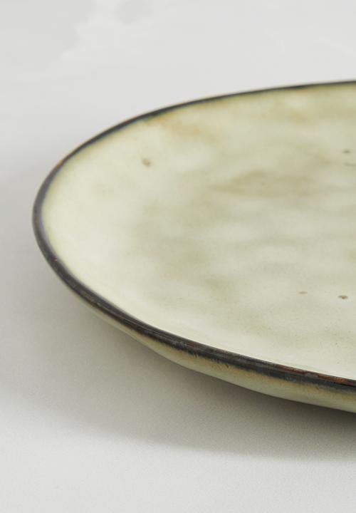 Sixth Floor - Jenin side plate set of 4 - moody