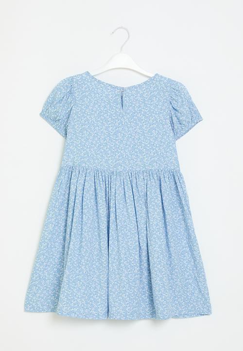 MINOTI - Girls viscose dress - blue
