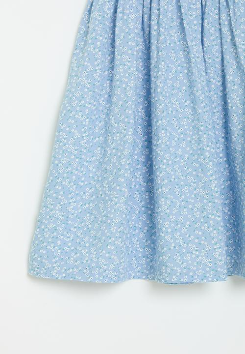 MINOTI - Girls viscose dress - blue