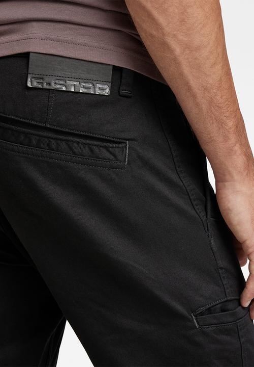 G-STAR - Skinny Chino 2.0 bracket superstretch twill - dk black